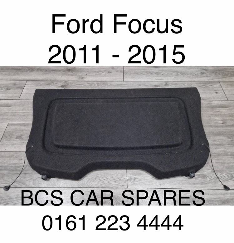 Ford. Focus. Parcel shelf. 2011 - 2012.Black pre owned. Genuine 