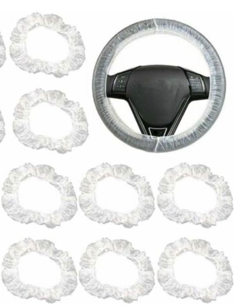 Disposable Steering Wheel Covers - 50 Pcs