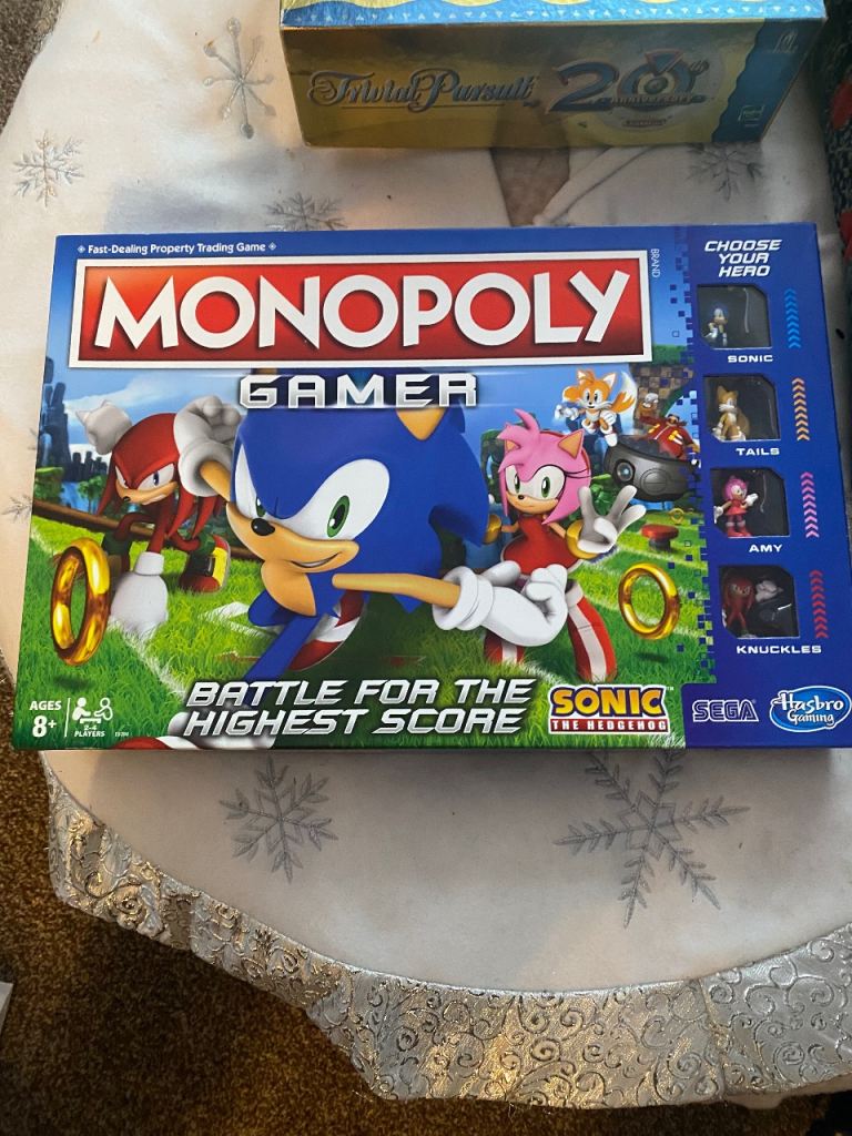 Monopoly Gamer Sonic the hedgehog 