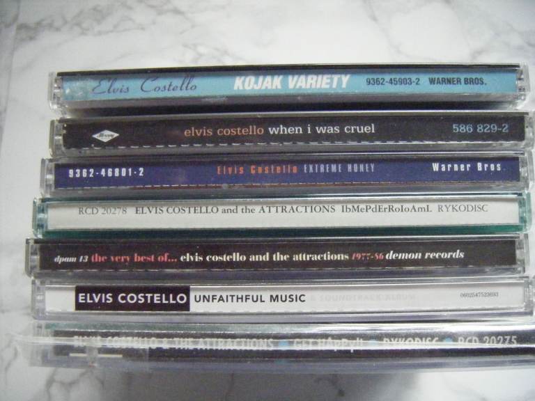 Elvis Costello 7 CD's job lot-VGC generally-Offers -Post