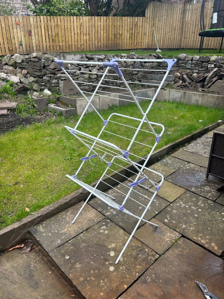 Free clothes horse drying line washing