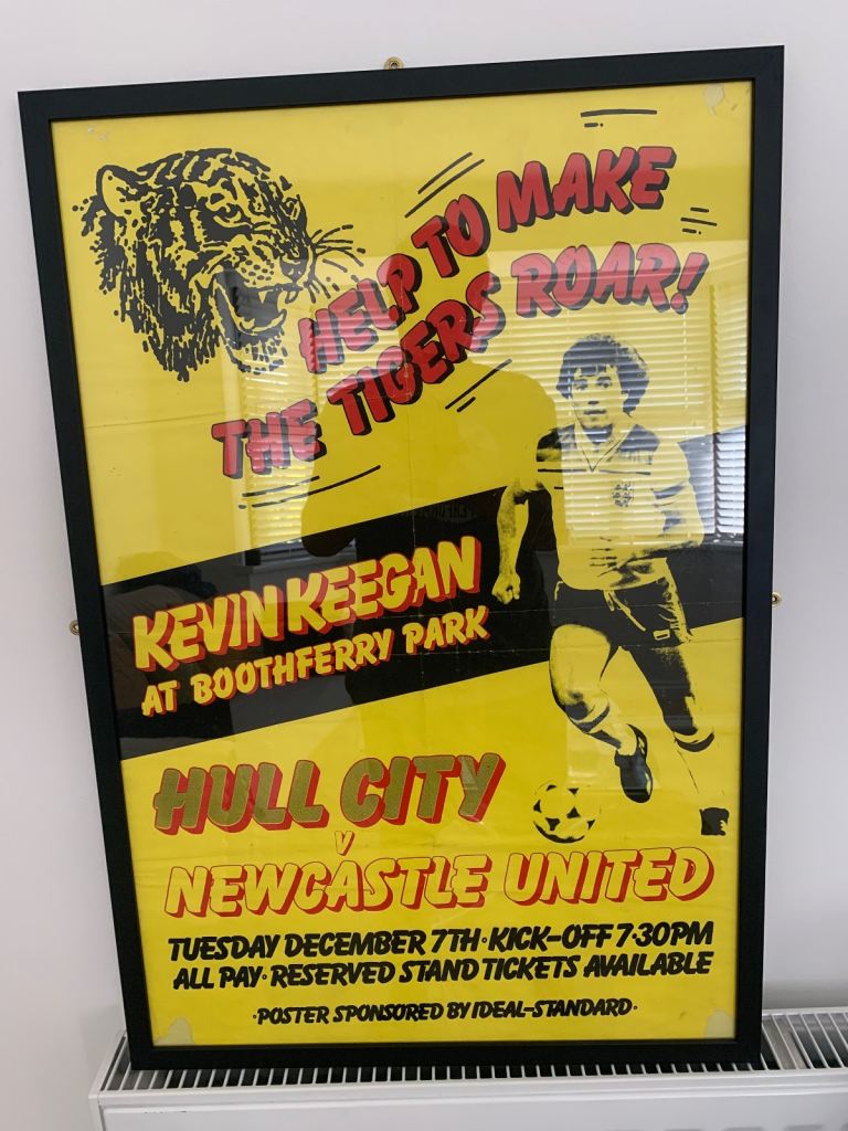 Hull City v Newcastle United Poster 1982 