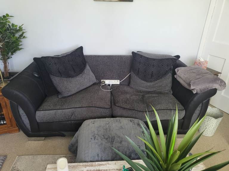 DFS Sofa & Sofa Stool