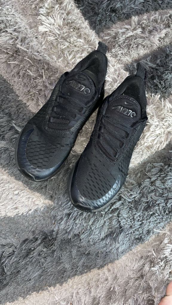Nike Air Max 270 Trainers - Black, Good Condition