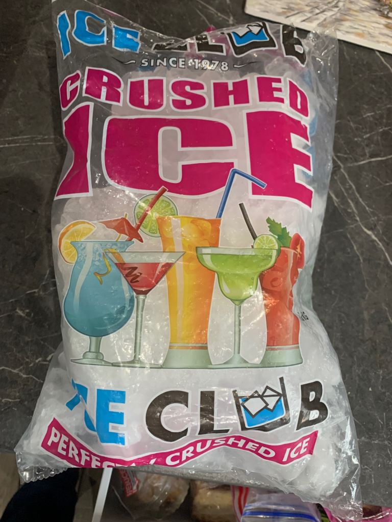 Crushed ice - free