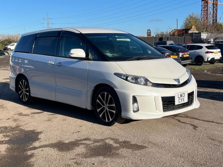 2013 Toyota Estima 2.4 Automatic 7 Seater. 83000 Miles. PETROL. Apple Car Play NAV. CAM. PX OK MP...