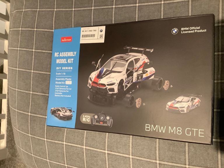 BMW M8 GTE RC assembly model kit