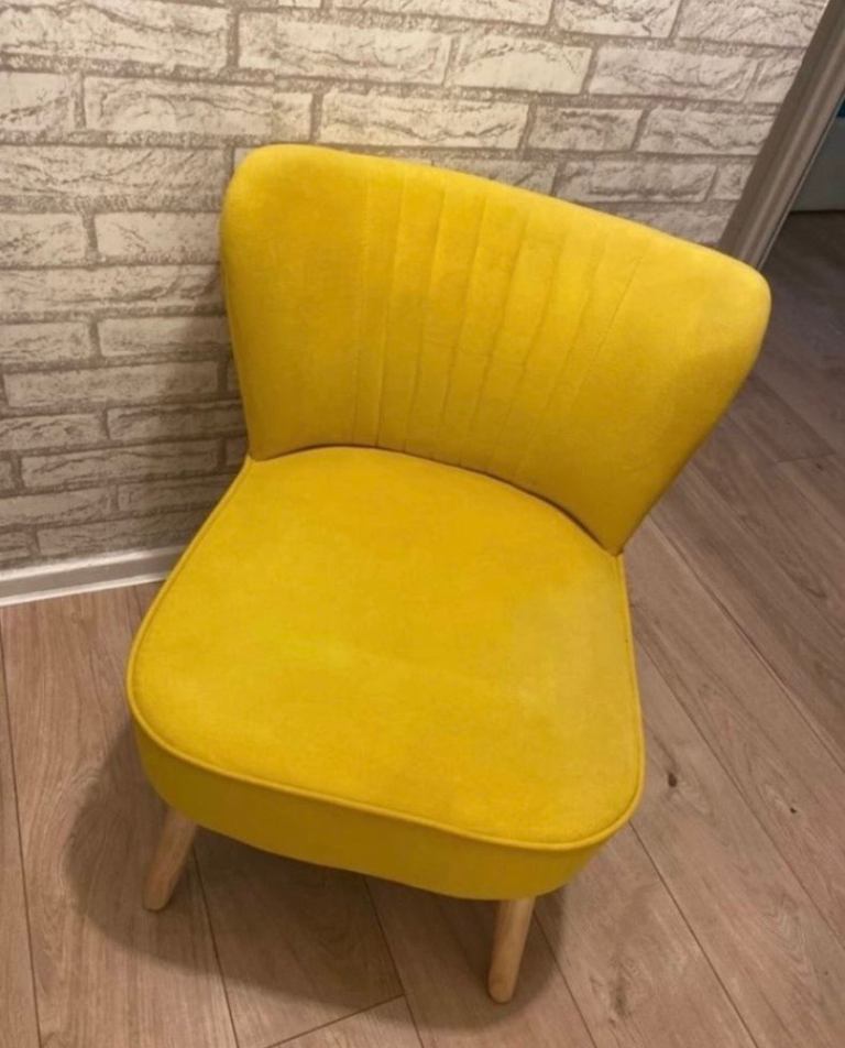 Mustard chair