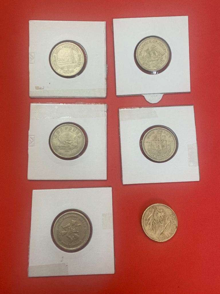 6 Collectible Coins 
