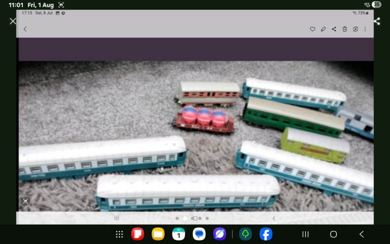Model railway rolling stock small job lot