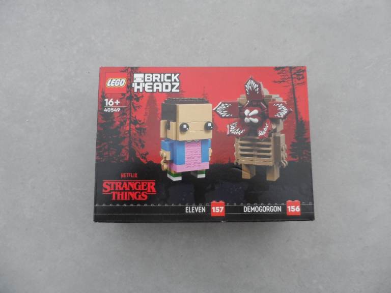 LEGO Stranger Things Demogorgon & Eleven Brickheadz 40549