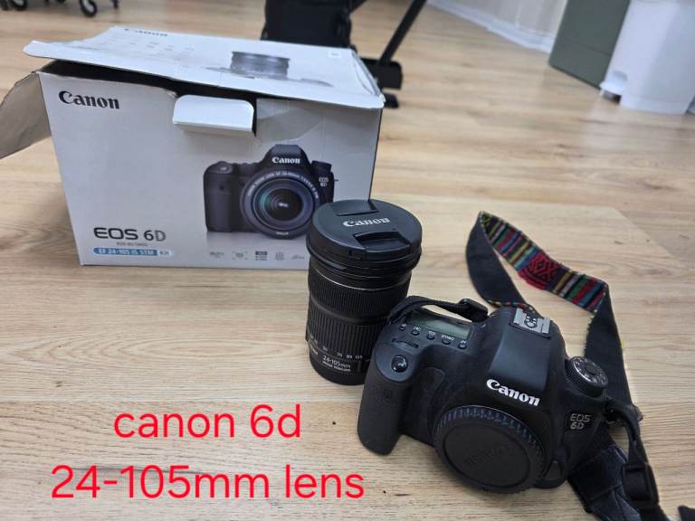 Canon 6D and 3 Lense Bundle 