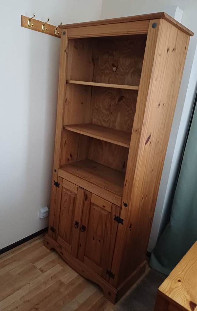 Solid Pine bookcase