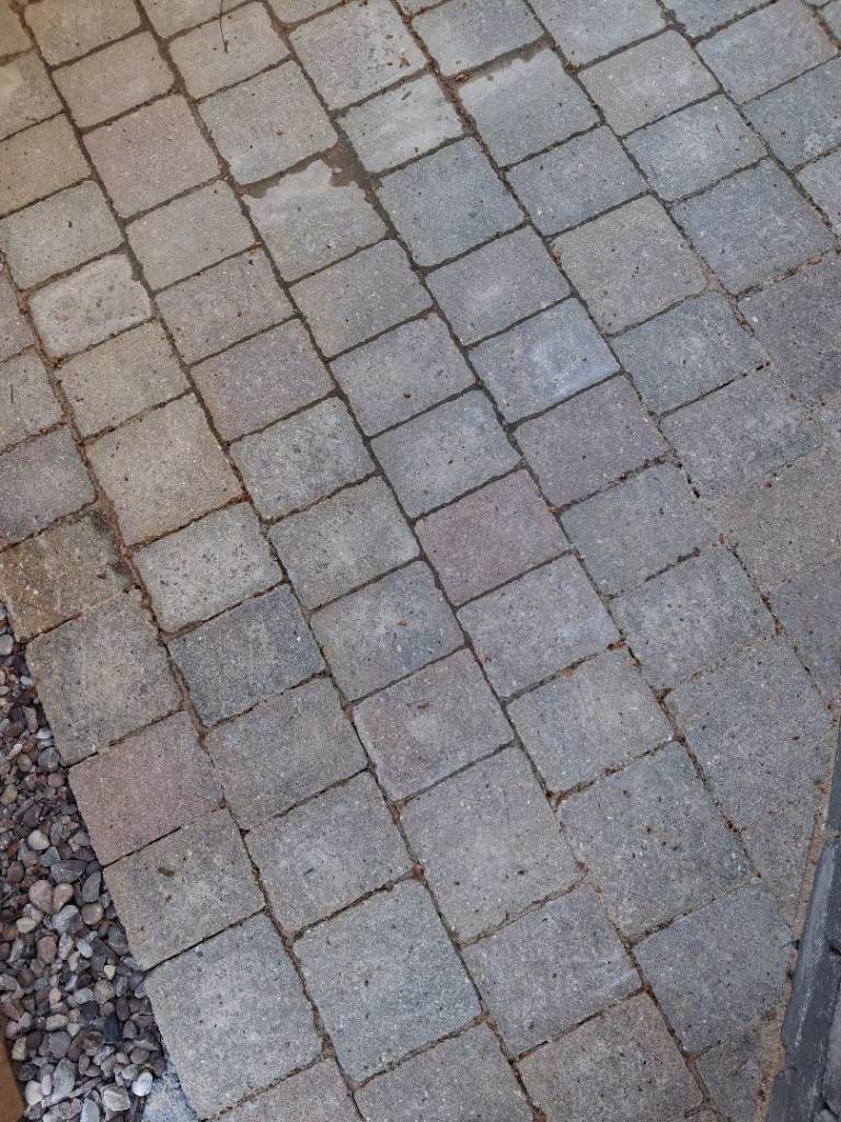 Tegula Type Block Paving Brindle Colour 50mm