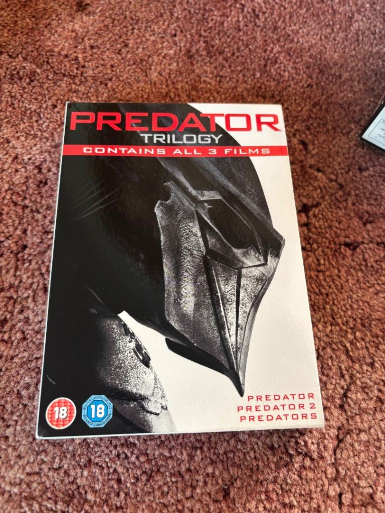 Predator Trilogy DVD Box Set – All 3 Films, As New