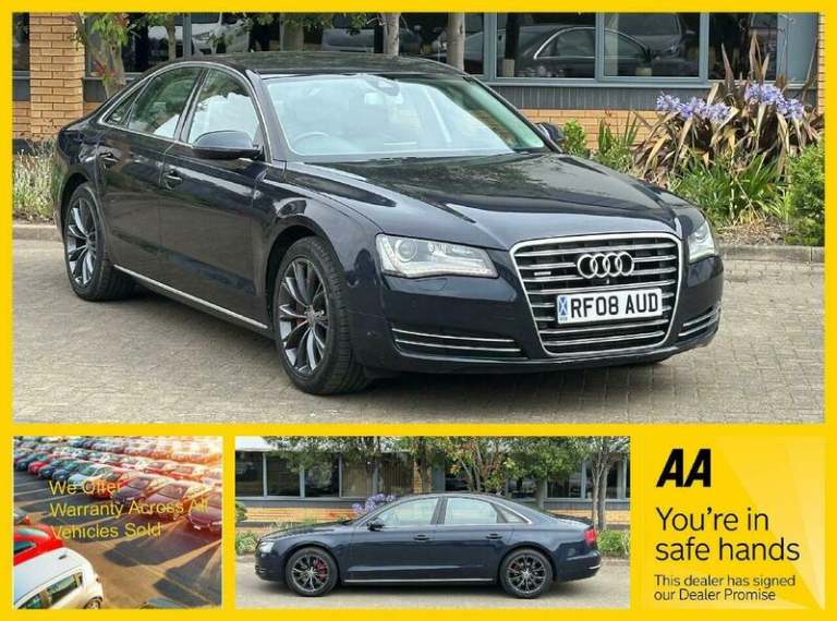 2011 Audi A8 3.0 TDI V6 Executive SE Tiptronic quattro Euro 5 (s/s) 4dr SALOON Diesel Automatic