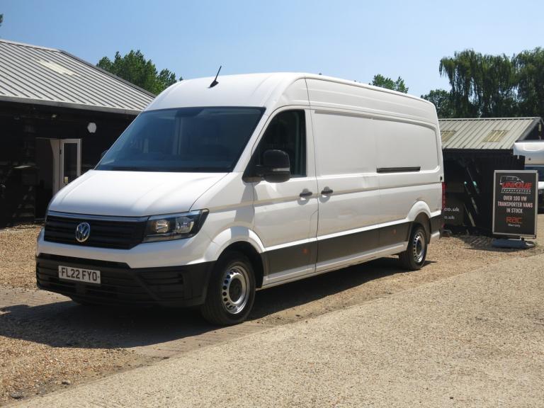 VOLKSWAGEN CRAFTER 140HP AUTOMATIC AIRCON STARTLINE LWB HIGHROOF EURO 6 +VAT Wh