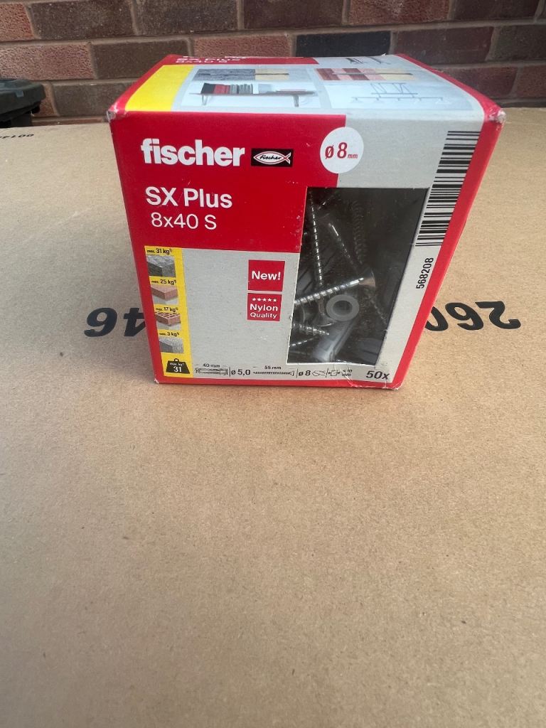 Fischer Fixings SX Plus 8x40 S