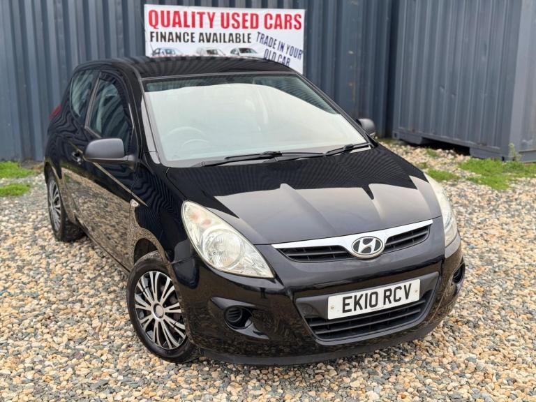 2010 Hyundai i20 1.2 Classic Euro 4 3dr HATCHBACK Petrol Manual