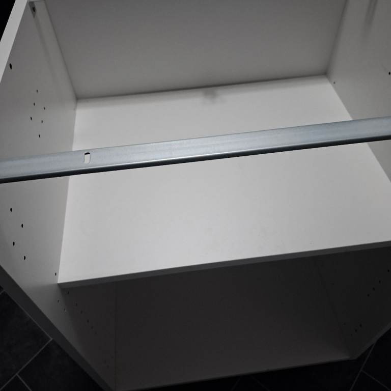 White kitchen base unit
