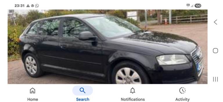 Audi, A3, Hatchback, 2008, Manual, 1896 (cc), 5 doors