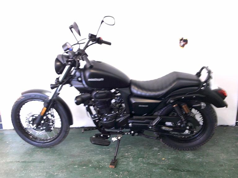 2021 21-reg SINNIS ZS 125-79 Hoodlum cruiser in Matt black