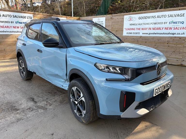 2026 CITROEN C3 AIRCROSS MAX 1.2T HYBRID AUTO DAMAGED REPAIRABLE SALVAGE