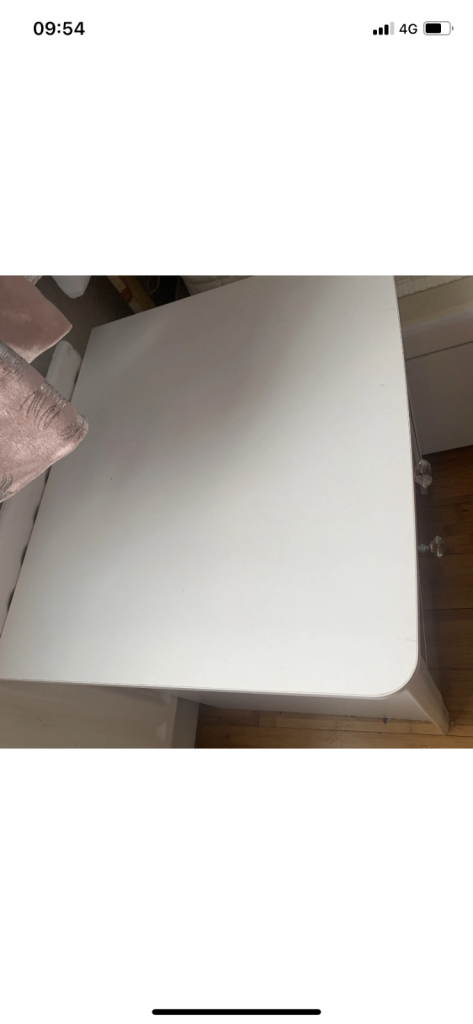 White Crystal Mirrored 3 Piece Bedroom Furniture Wardrobe Drawers Girls Bedroom