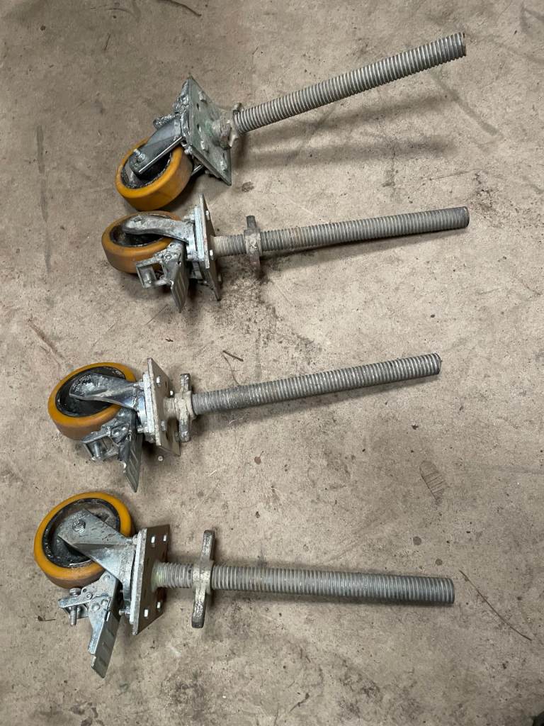 Adjustable Scaffold castor wheels 