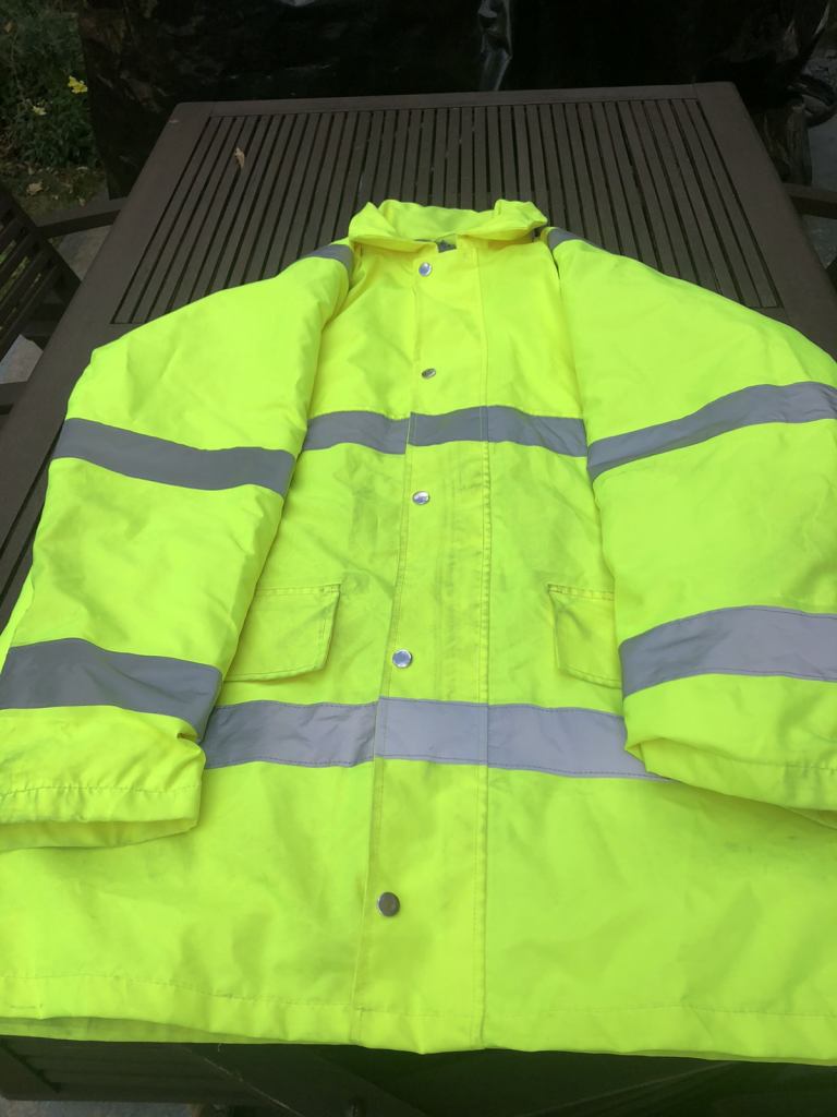 B seen visibility weather proof workwear jacket 