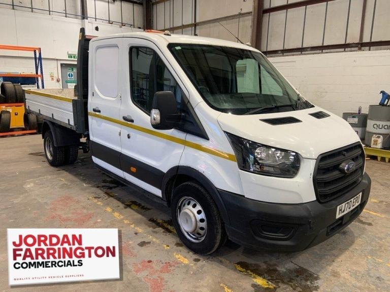 2020 70 reg FORD TRANSIT TIPPER ALLOY ONE-STOP BODY DRWD DOUBLE CAB TOOL STORAGE