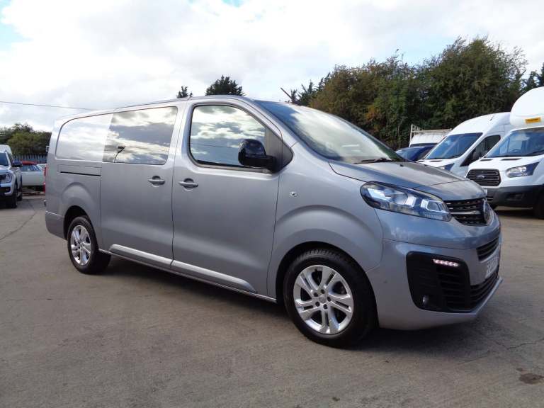 2022 Vauxhall Vivaro 3100 2.0d 145PS Elite H1 D/Cab Auto PANEL VAN Diesel Automatic