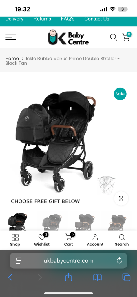Double buggy 