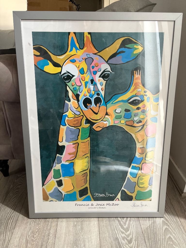 Steven Brown Giraffe Photo Frame