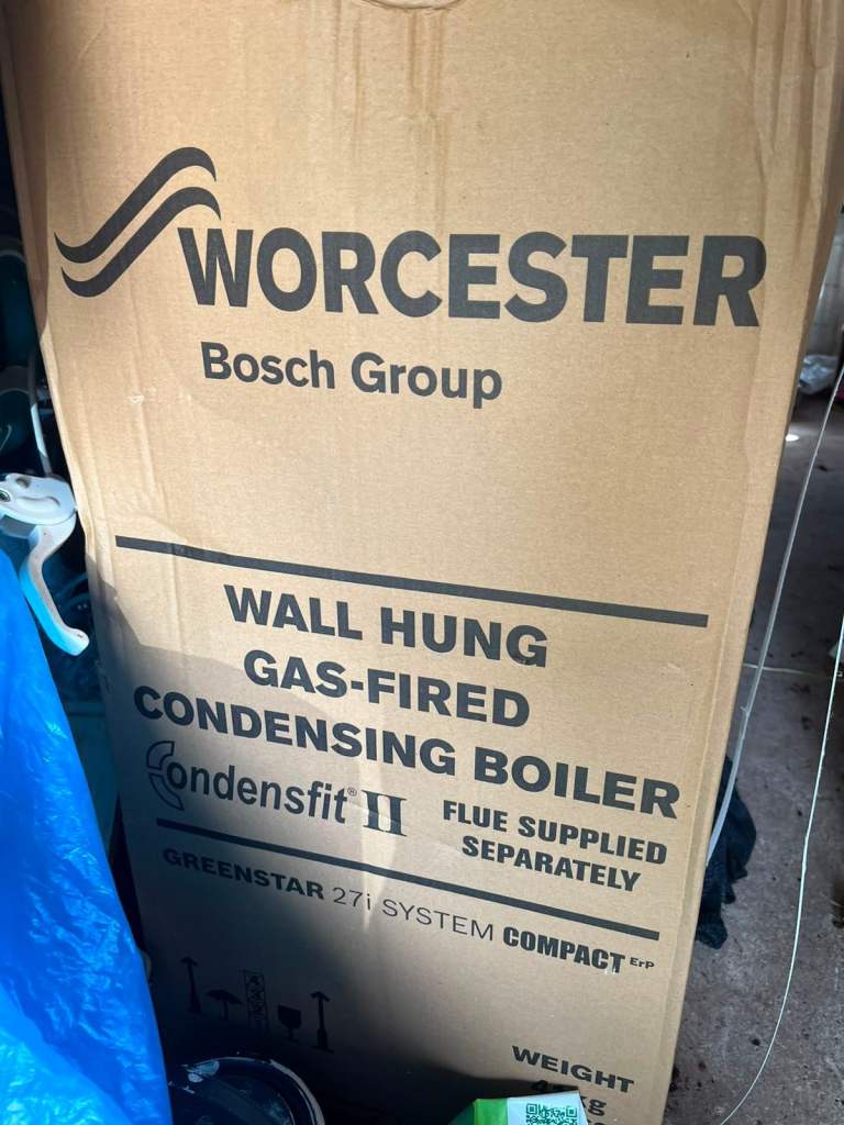 Bosch Worcester gas boiler