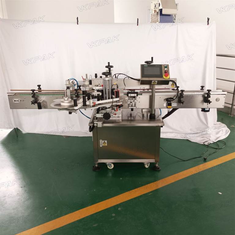 VK-BCL Automatic Carton Box Corner Labeling Machine