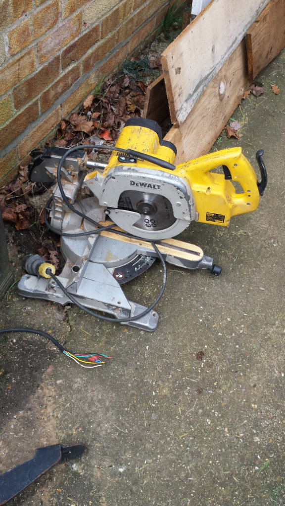 Dewalt DW707-LX Compound Mitre Saw 110v Heavy Duty Workshop Machine PWO GC