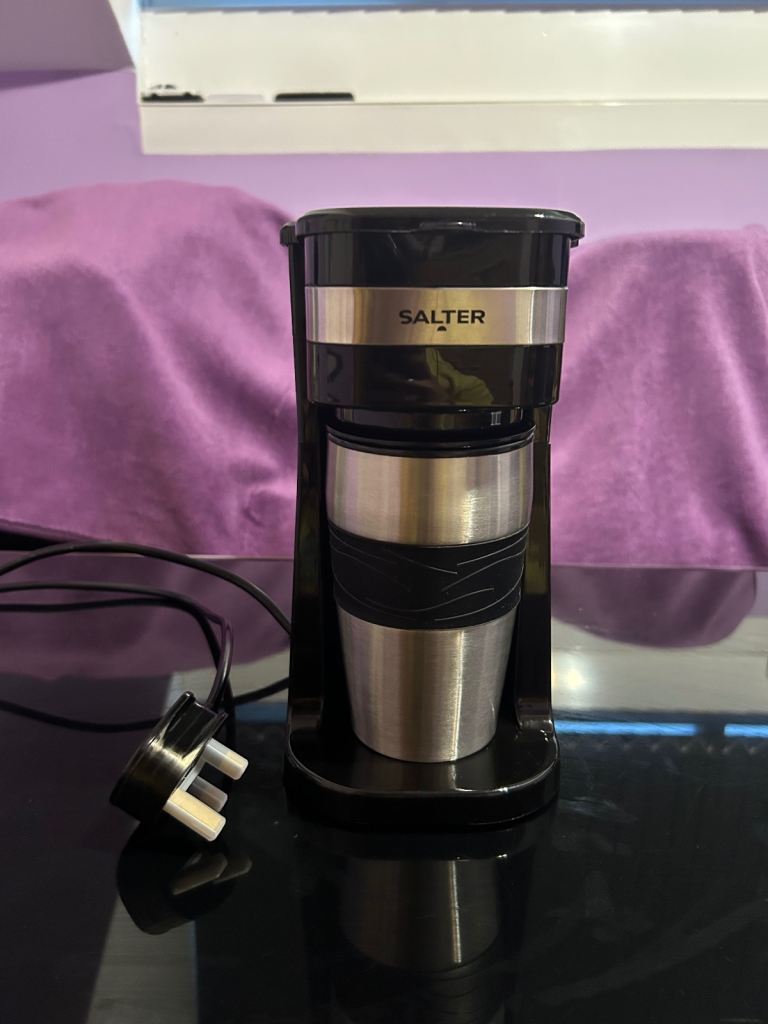 Salter One Cup Coffee Maker Coffee Machine