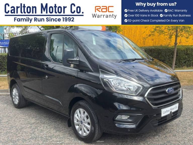 2021 Ford Transit Custom 1.0 340 EcoBoost 13.6kWh Limited Panel Van 5dr Petrol Plug-in Hybrid Aut...