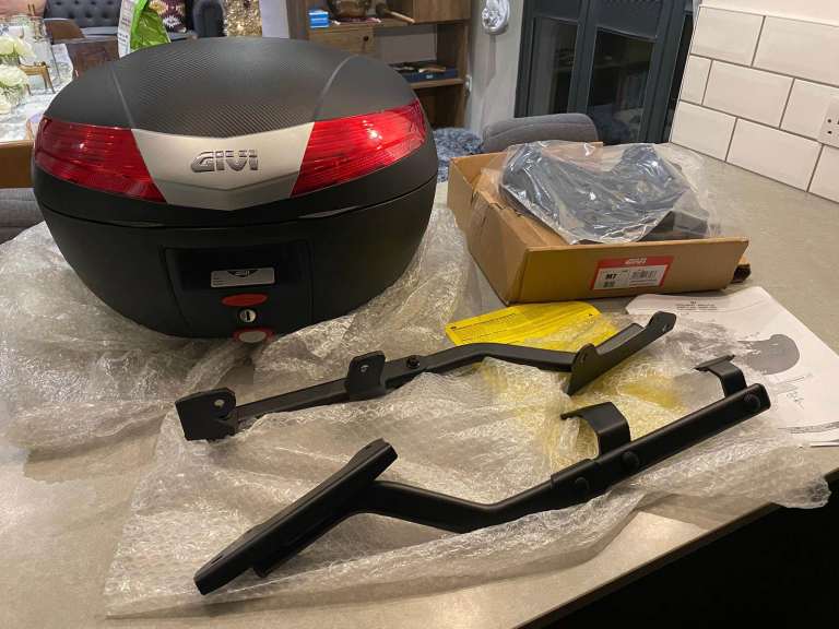 Honda NC 750 NC750X 2016-2020 Givi top box case and rack NC750 X