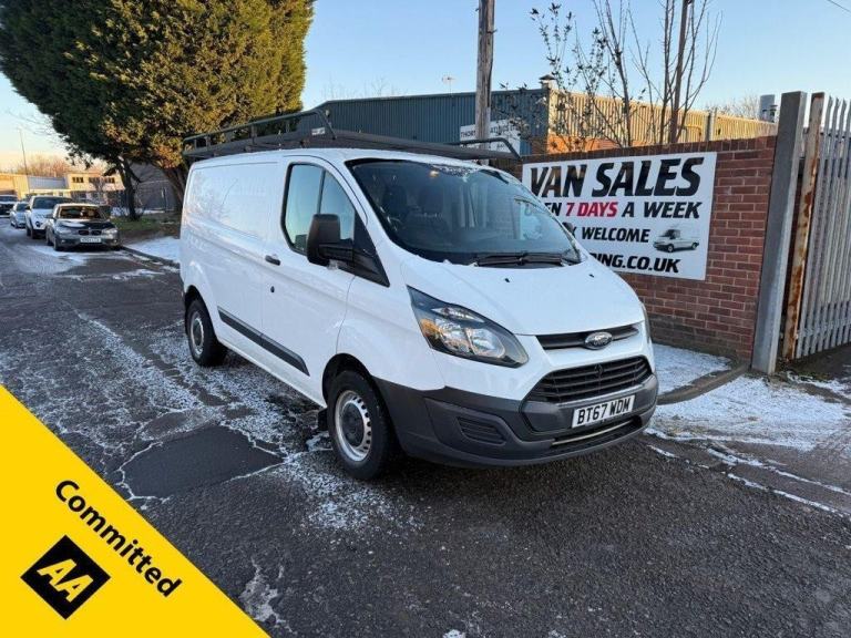 2018 67 FORD TRANSIT CUSTOM 2.0 TDCI 290 PANEL VAN 5DR DIESEL MANUAL L1 H1 (157
