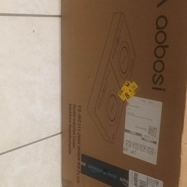 Aobosi Double Induction Cooker - Brand New in Box