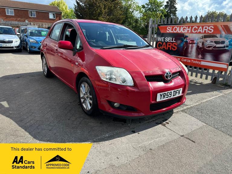 2009 Toyota Auris 1.6 V-Matic TR 5dr [6] HATCHBACK Petrol Manual
