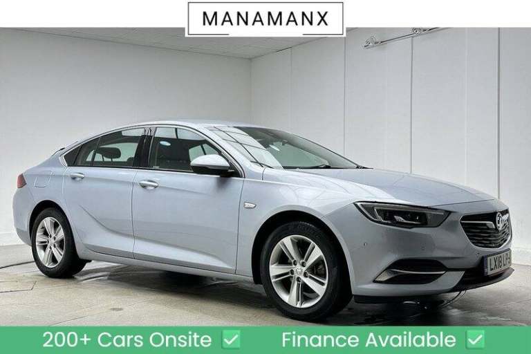 2018 Vauxhall Insignia i Turbo Tech Line Nav Hatchback Petrol Automatic