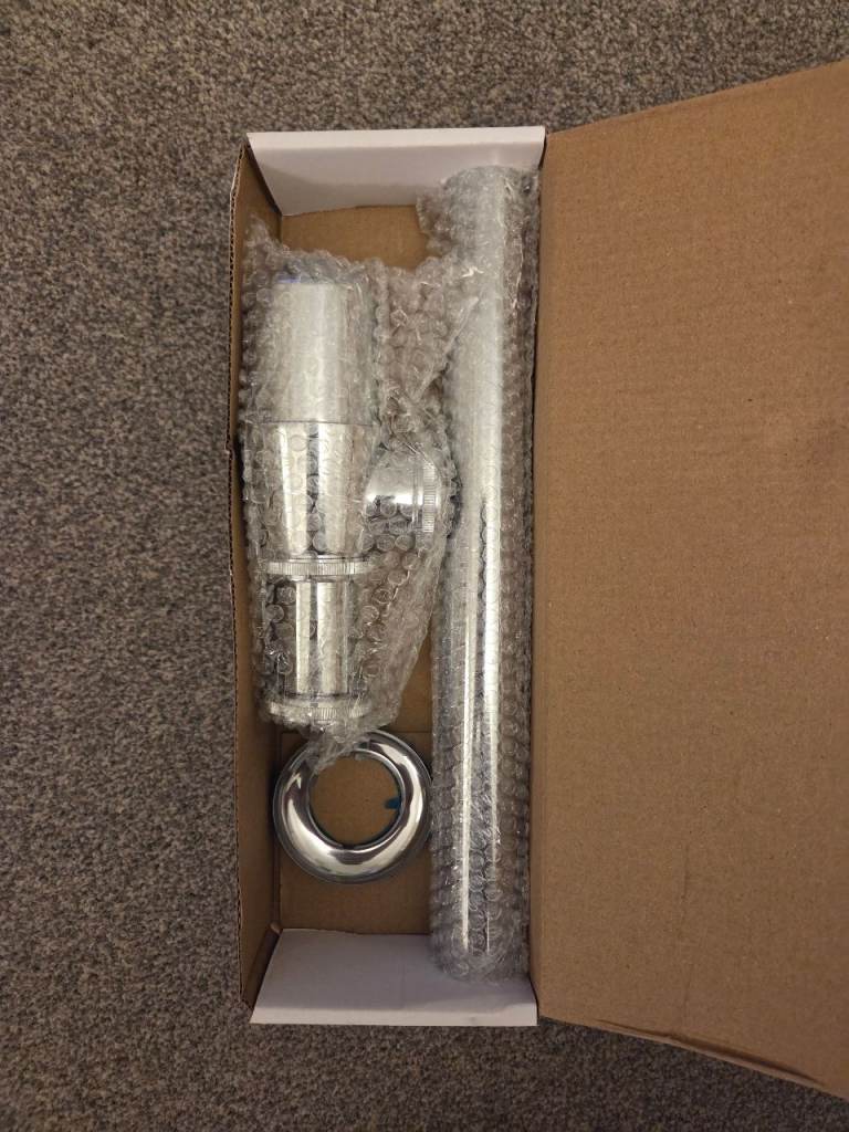 Polished Chrome Tall Basin Mixer Tap