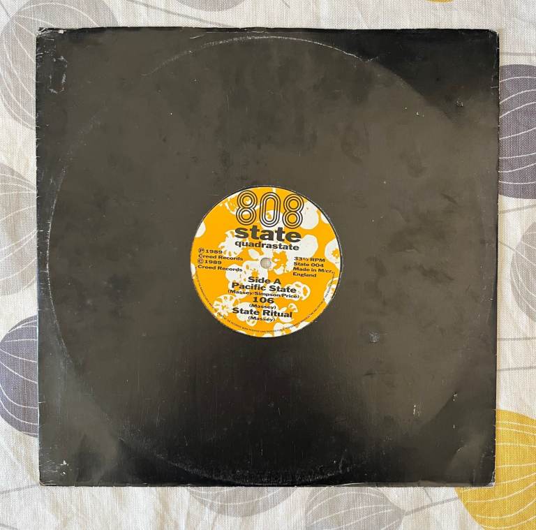 808 State - Quadrastate - Creed Records - State 004 - Electronic 