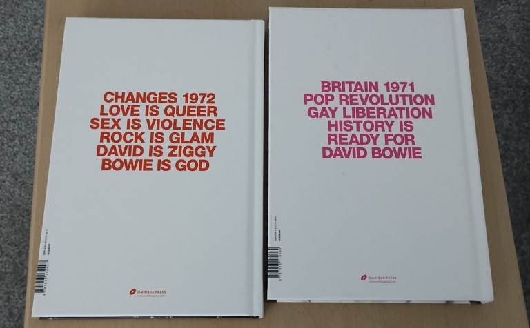 BOWIEODYSSEY 71/72 HARDBACK BOOKS DAVID BOWIE SIMON GODDARD NEW