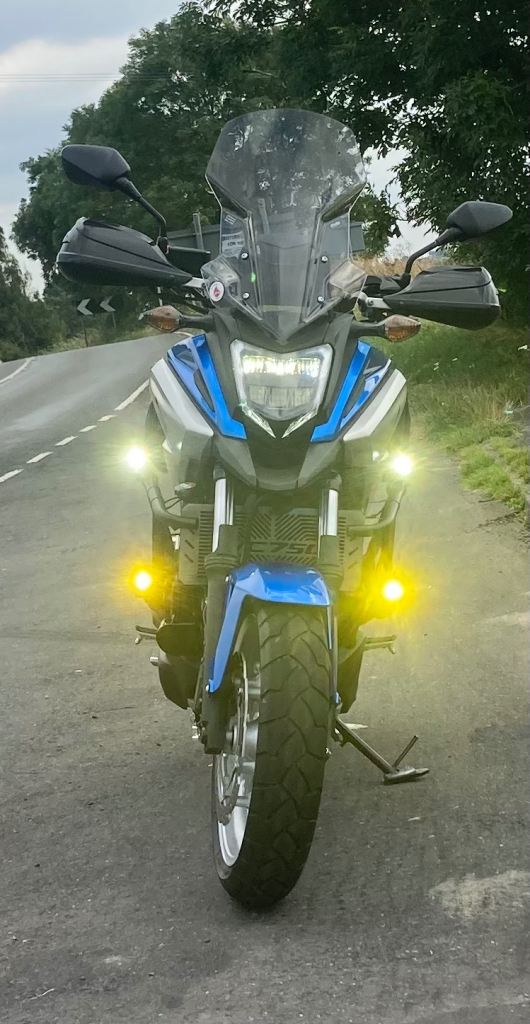 Honda NC750x DCT 2017 Low mileage only 7,200 immaculate condition Blue /Silver 