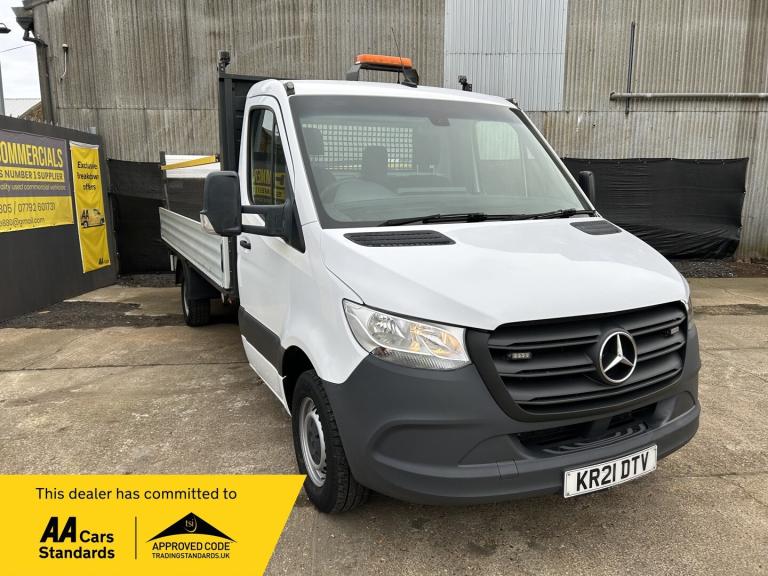 2021 Mercedes-Benz Sprinter 3.5t Progressive Chassis Cab Dropside Diesel Manual