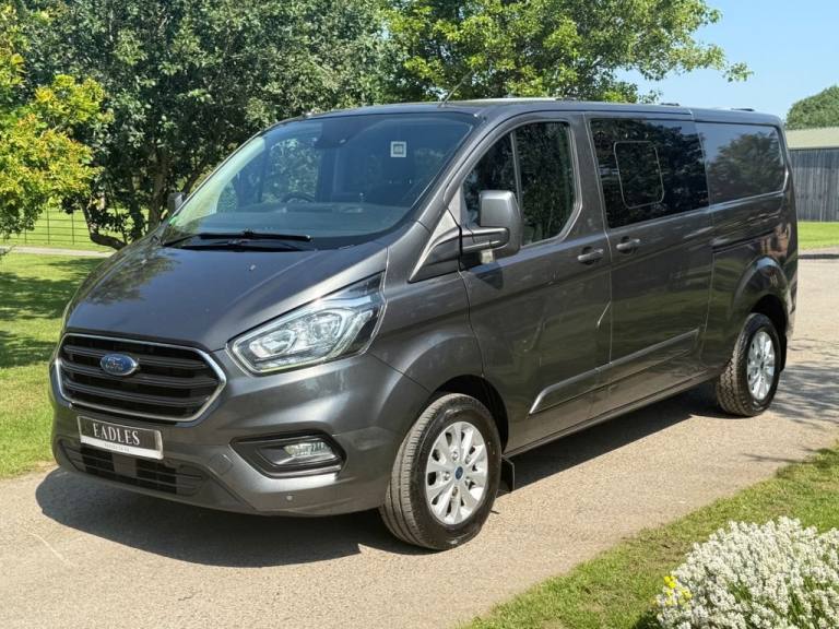 2018 68 FORD TRANSIT CUSTOM 2.0 320 ECOBLUE LIMITED CREW VAN DOUBLE CAB 5DR DIES